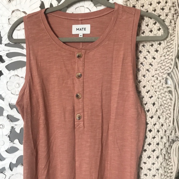 avery midi dress in terra-cotta - Picture 3 of 5